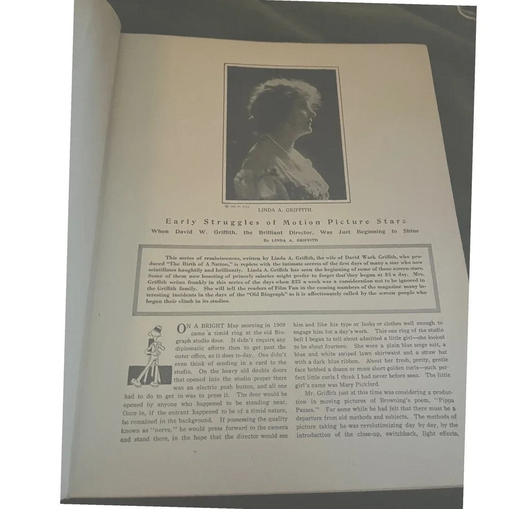 Film Flashes‎ 1916 Wit and Humor of a Nation in Pictures Good Hardcover